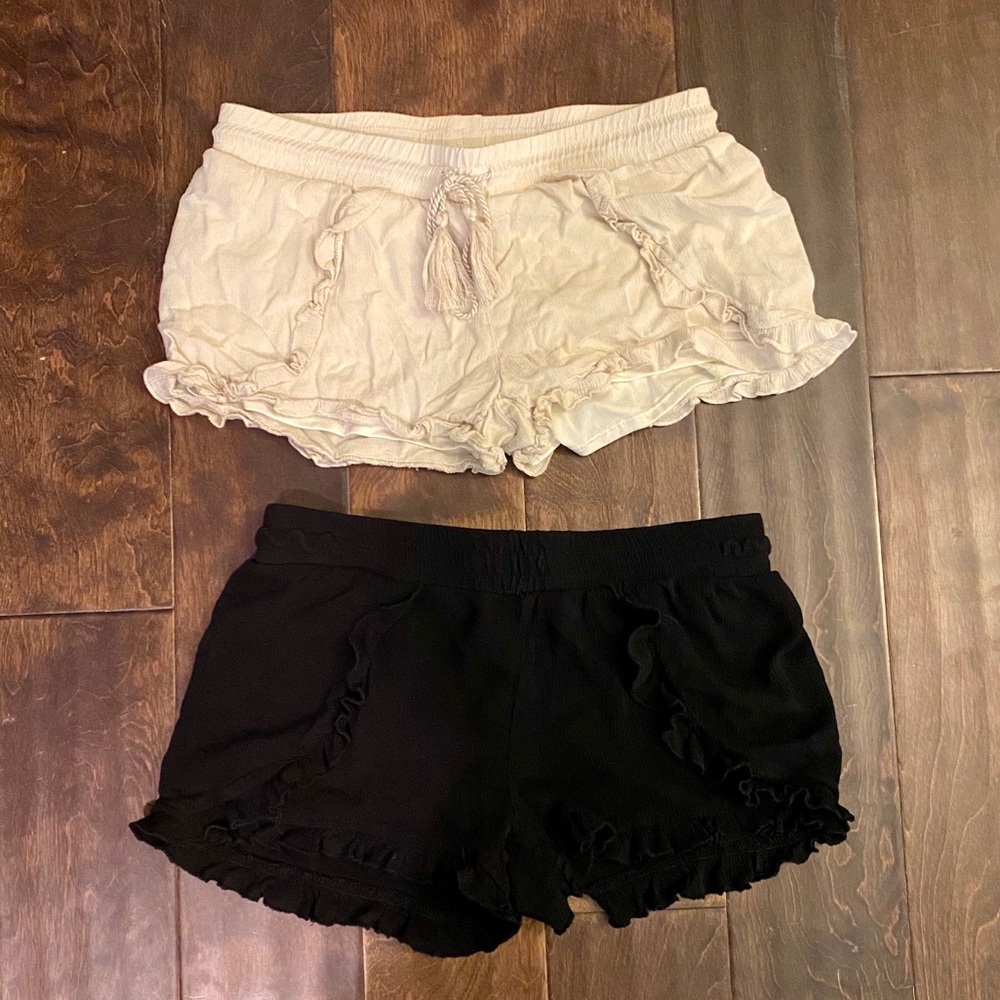 PAIR of No Boundaries Linen Shorts